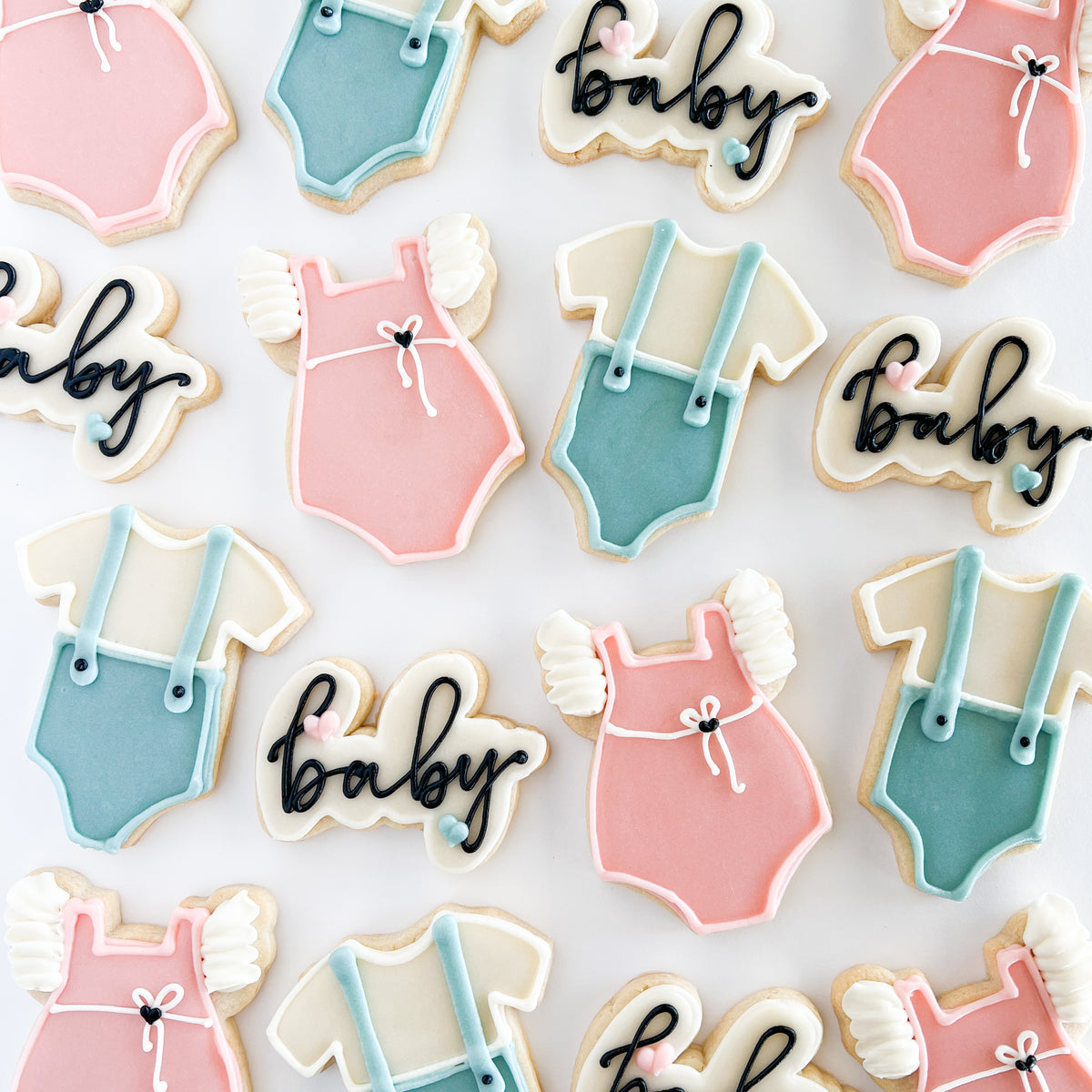 Gender Reveal Sugar Cookie Set