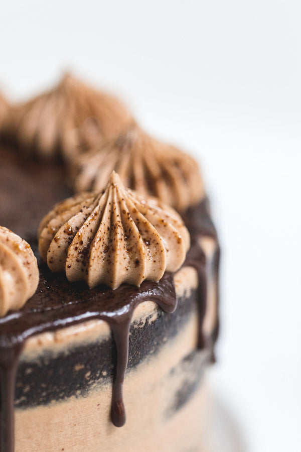 Scraped Chocolate Guinness Cake