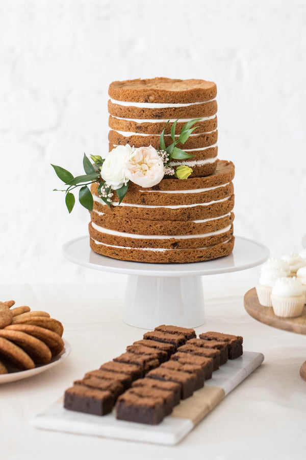 Chocolate Chunk Cookie Cake and assorted treats