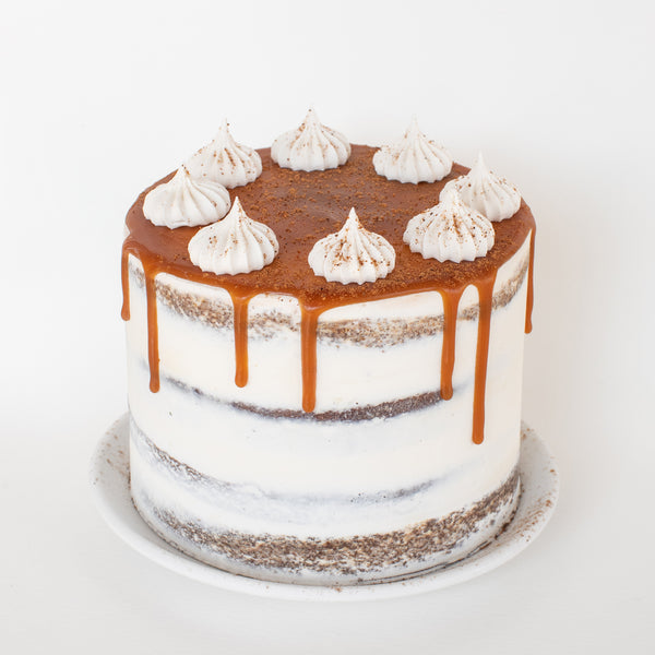 Pumpkin Salted Caramel Cake