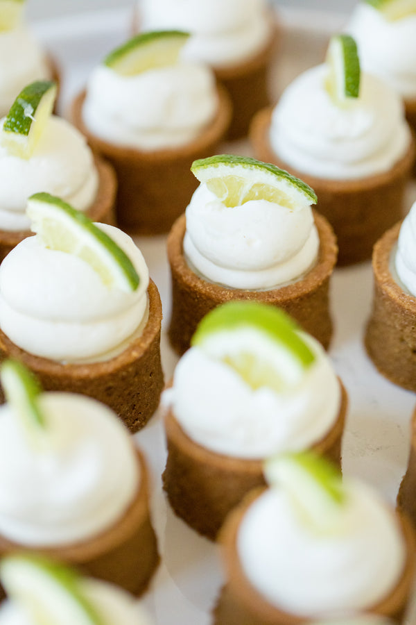 Mini key lime tarts