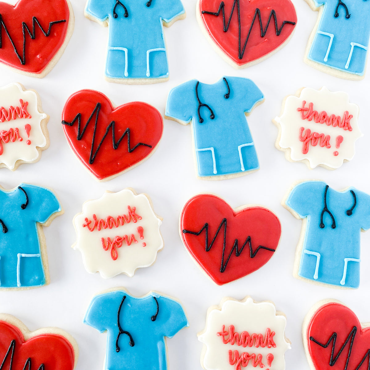 Thank You Health Care Sugar Cookie Set
