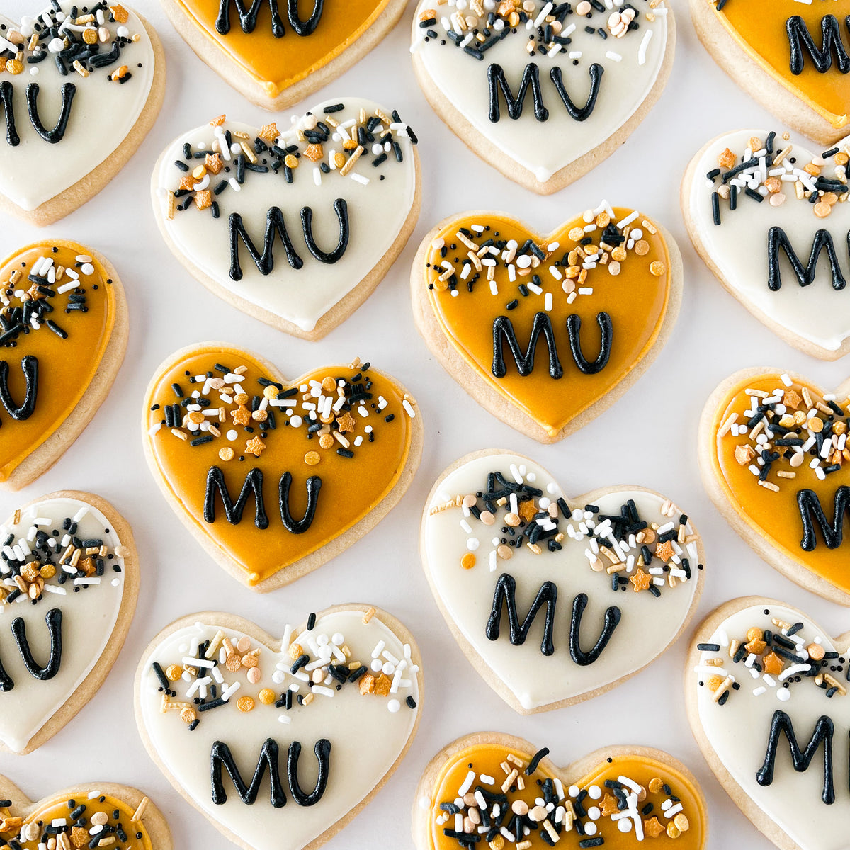 MU Heart Sugar Cookie Set