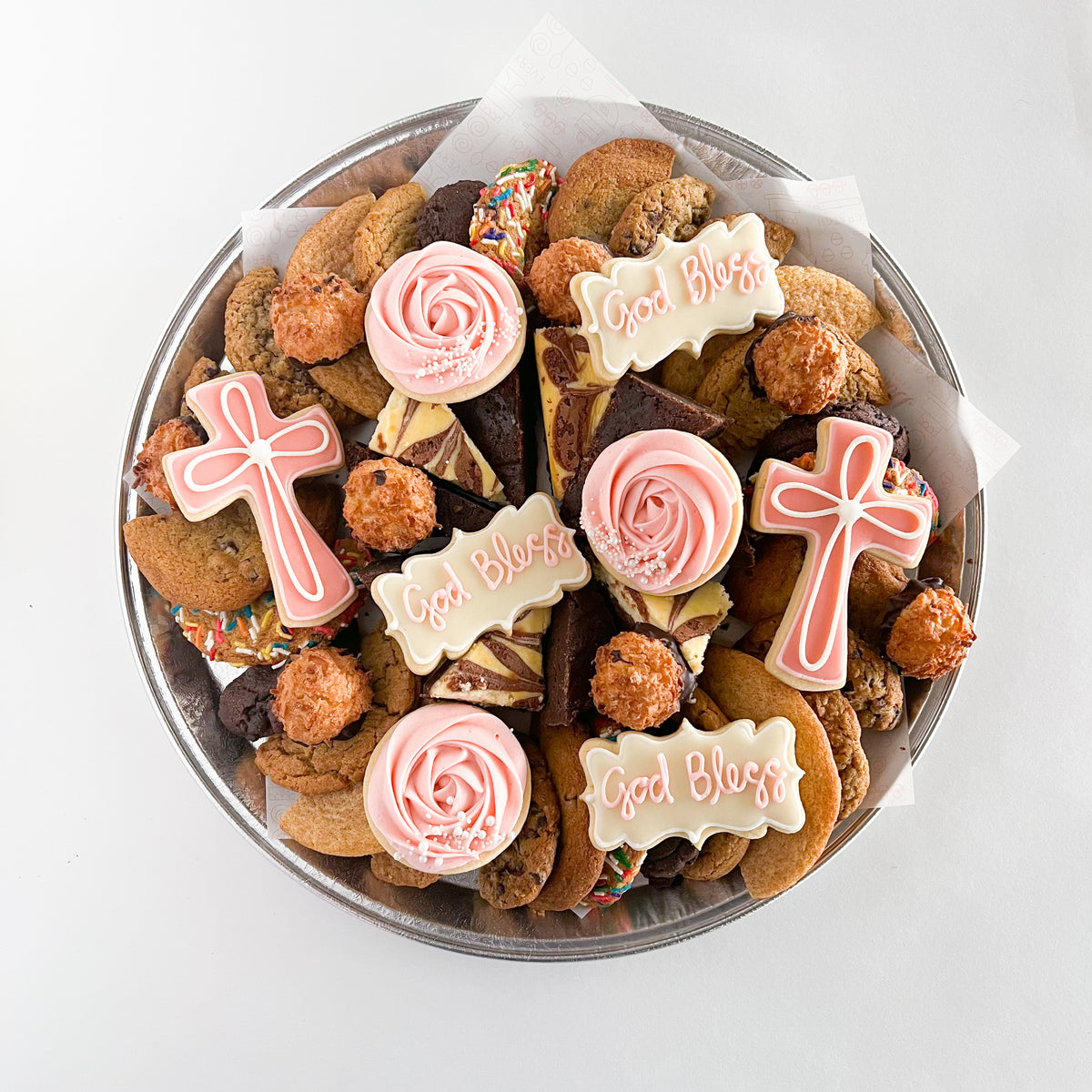 Baptism Cookie Platter