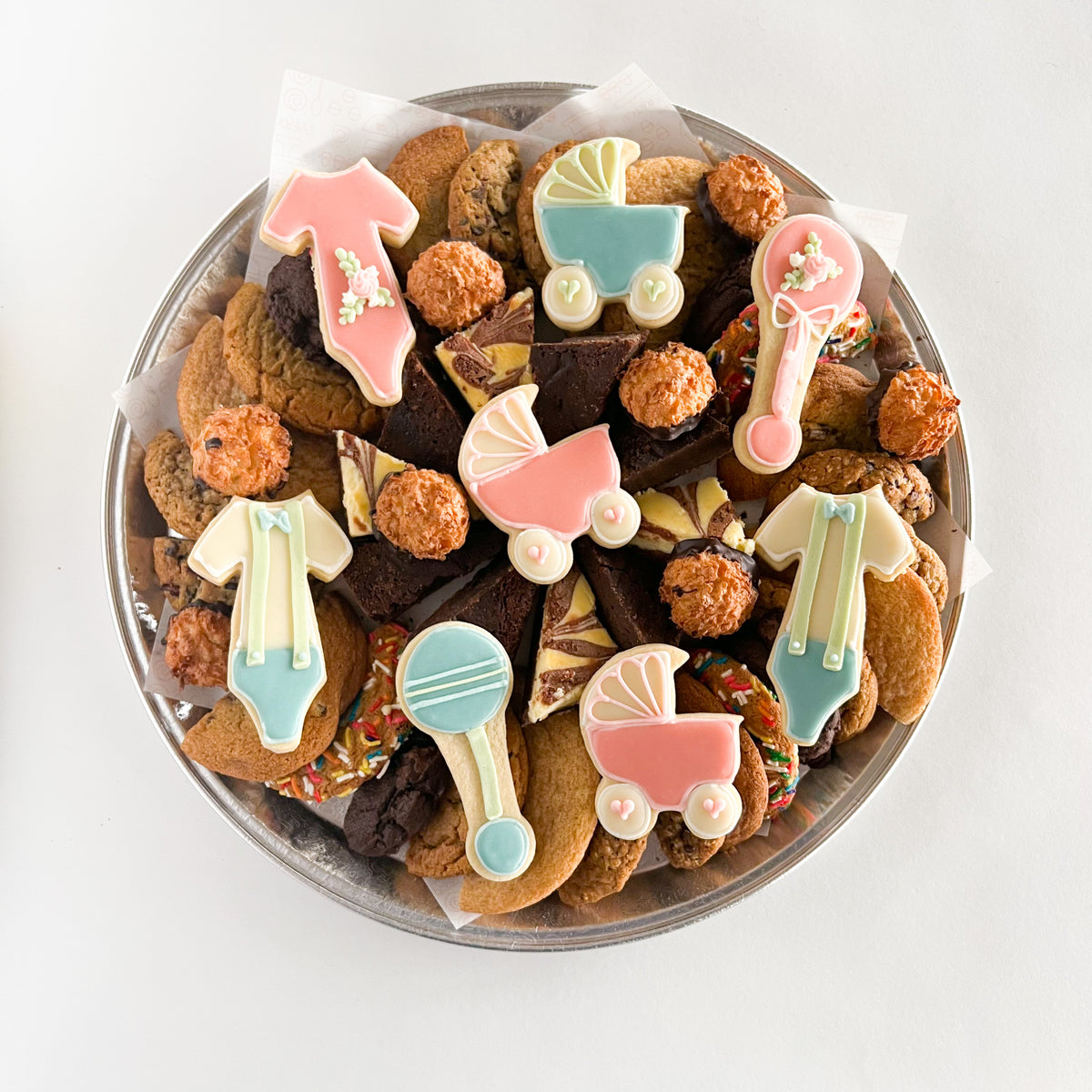 Baby Shower Cookie Platter