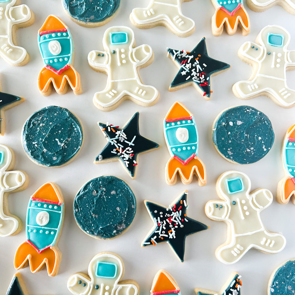 Outer Space Sugar Cookie Set