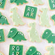 thumbnail for Pink or Green Dinosaur Sugar Cookie Set