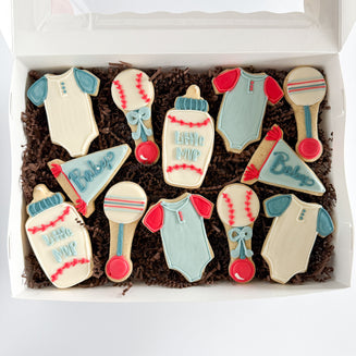 A Little Slugger Sugar Cookie Set