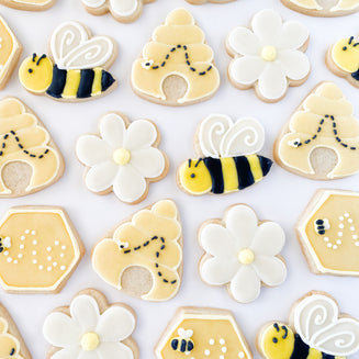 Bee Happy Sugar Cookies