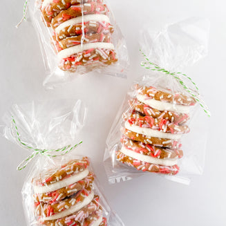 Mother's Day Confetti Cookie Sandwiches