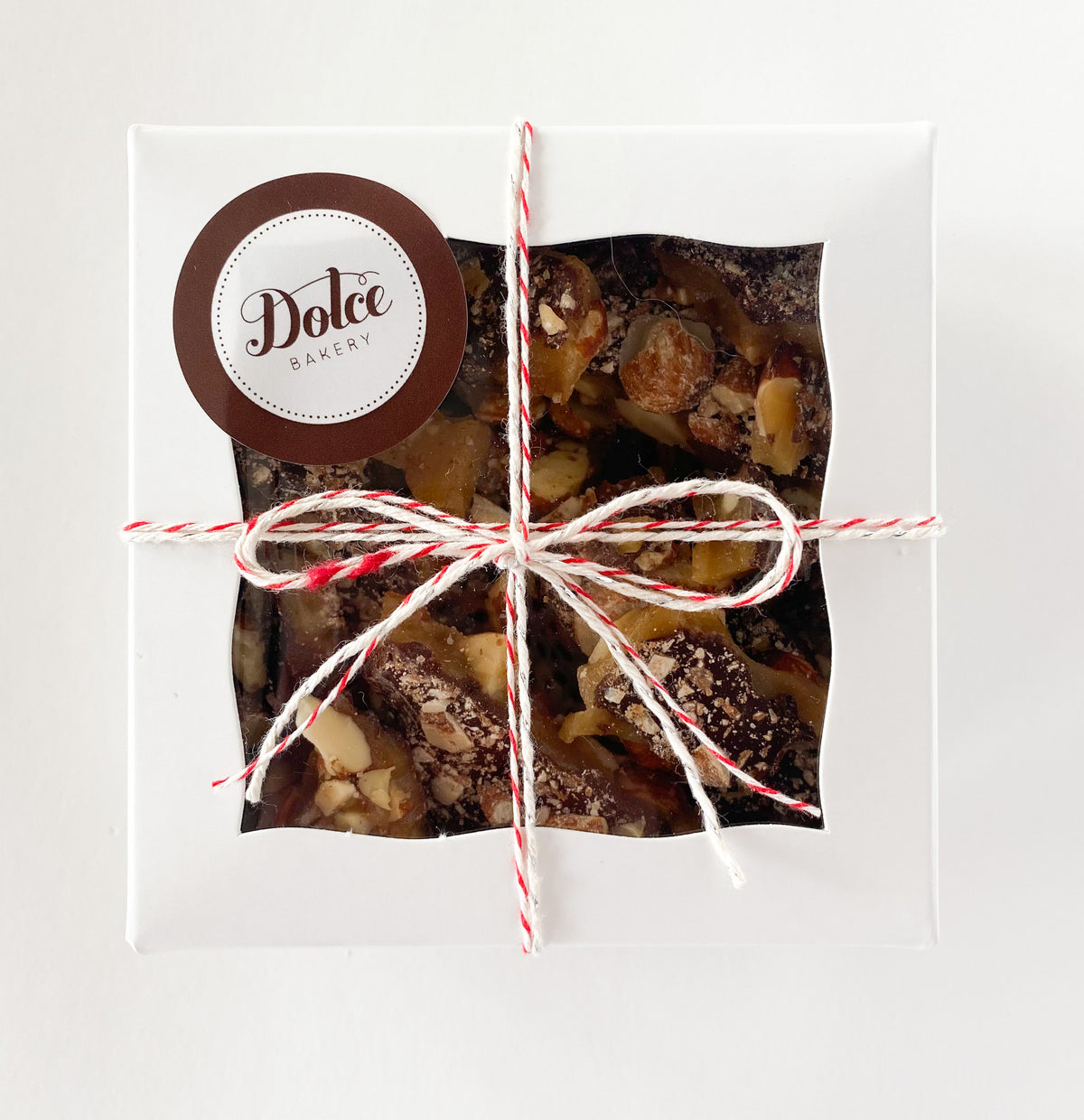 Toasted Almond & Dark Chocolate Toffee
