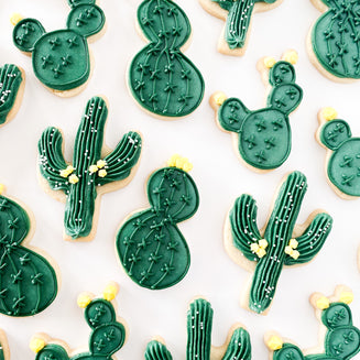 Cactus Sugar Cookies