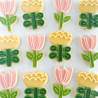 Spring Florals Sugar Cookies